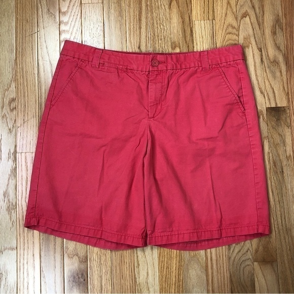 GAP boyfriend roll up shorts rose/magenta - Picture 1 of 5